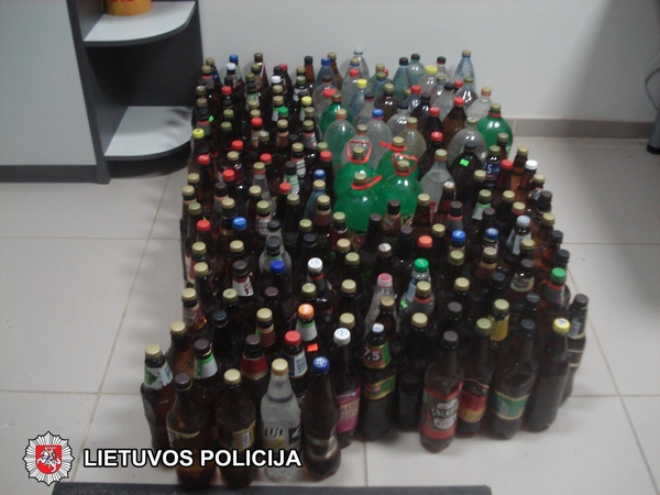 Šeimyninis barnis demaskavo nelegalų alkoholį