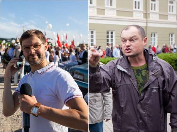 Antanas Kandrotas (kairėje), Andrius Lobovas (dešinėje)