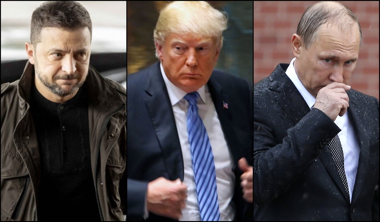Trumpo pasiuntinys: tiek Ukraina, tiek Rusija turi padaryti nuolaidų  