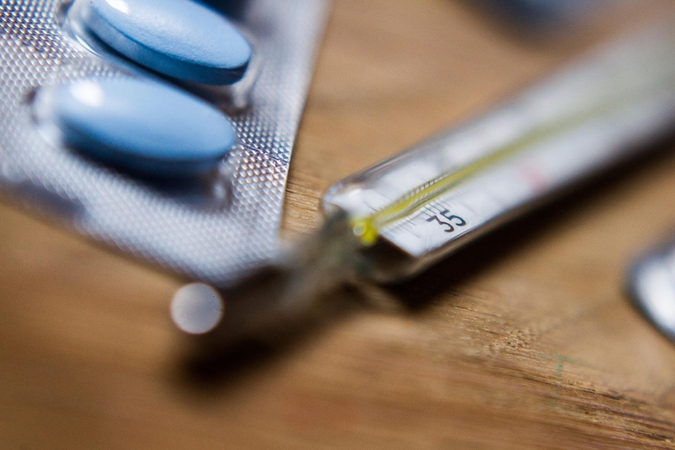 Gripo epidemija ir toliau traukiasi