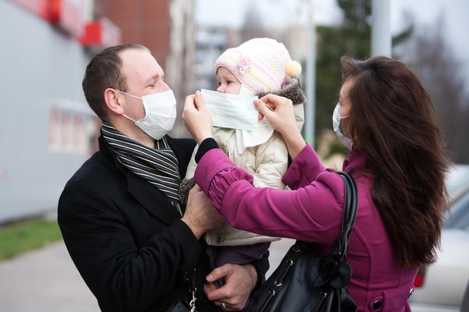 Gripo epidemija – beveik trečdalyje Lietuvos, dalyje mokyklų nevyksta pamokos