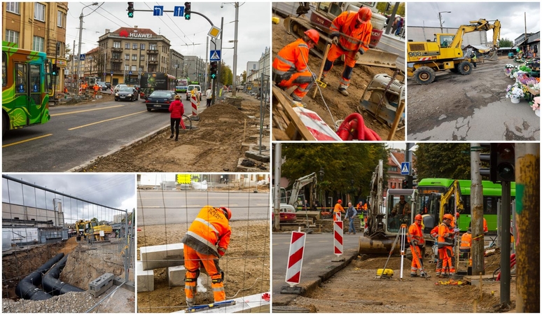 Iškasinėtas Kaunas: kada užbaigs visus darbus?