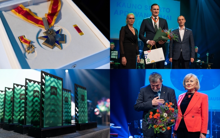 „Kauno sporto apdovanojimai 2022“: pagerbti miestą garsinę sportininkai, komandos ir treneriai 