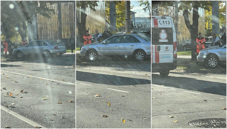Judriame prospekte – „Audi“ ir automobilvežio akistata