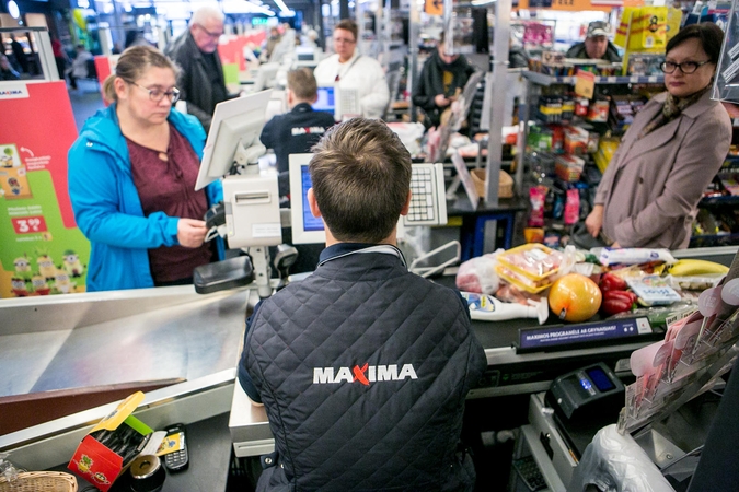 Kauno „Akropolio“ „Maxima“ vėl veikia