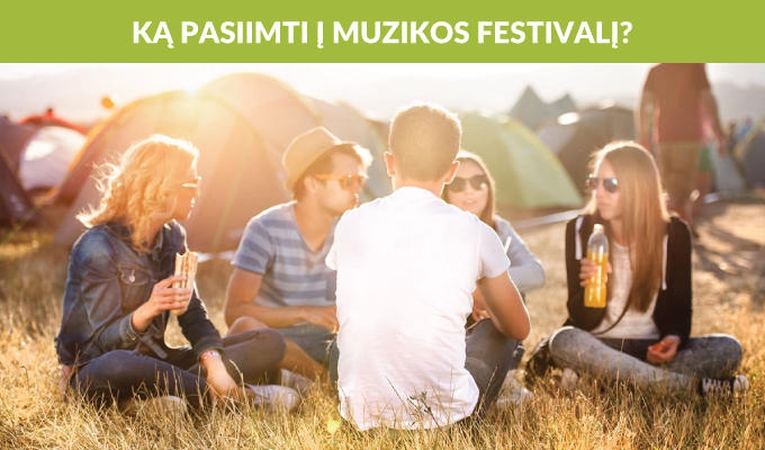Ruošiamės į muzikos festivalį: kokių įrenginių nepamiršti?