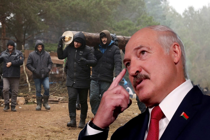 A. Lukašenka interviu BBC: „visiškai įmanoma“, kad mes padėjome migrantams patekti į Lenkiją