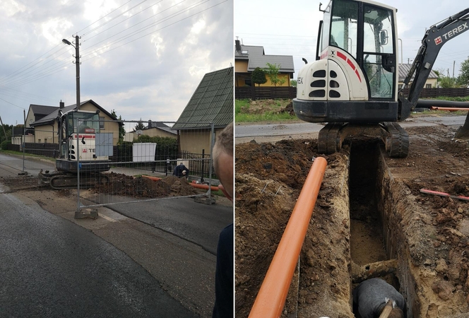 Įžūli savivalė Rokuose: neteisėtai ardoma neseniai atnaujinta gatvė