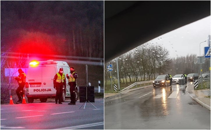 Kauniečius pasitinka pirmieji mobilūs policijos punktai  