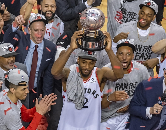 „Raptors“ klubas pirmą kartą žais NBA finale