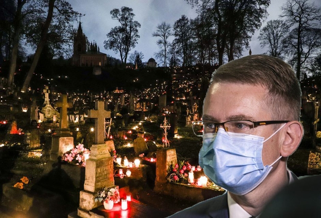 Artėjant Vėlinėms – A. Dulkio prašymas laikytis naujų rekomendacijų: nereikėtų kurti naujų kapų
