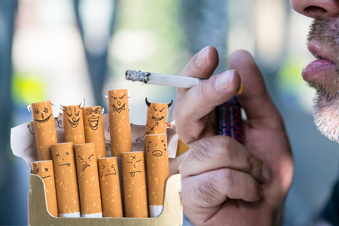 Medikė – rūkaliams: tai, kas pavaizduota ant cigarečių pakelių, nėra fotošopas