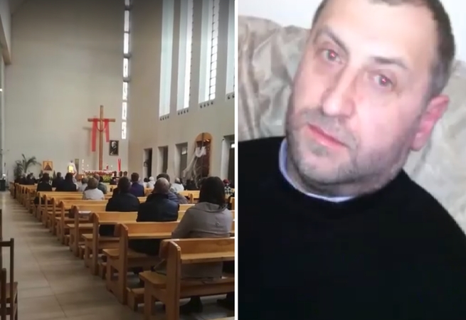 Girtutėlis mišias Vilniuje laikęs klebonas išsiunčiamas į Švenčionis