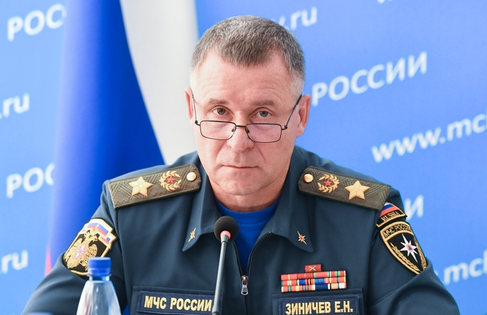 Pratybų metu žuvo Rusijos nepaprastųjų situacijų ministras