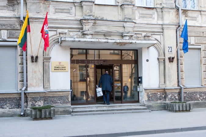 Profsąjungos rengia simbolinę akciją prieš ŽŪM perkėlimą į Kauną