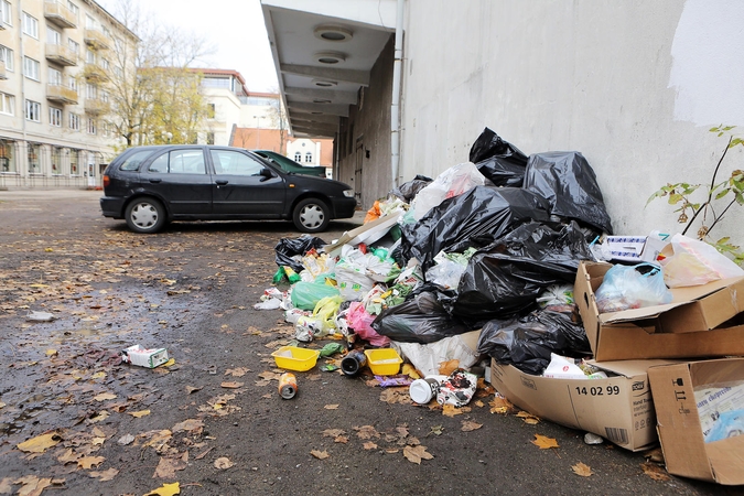 Klaipėdos miesto centre – sąvartynas