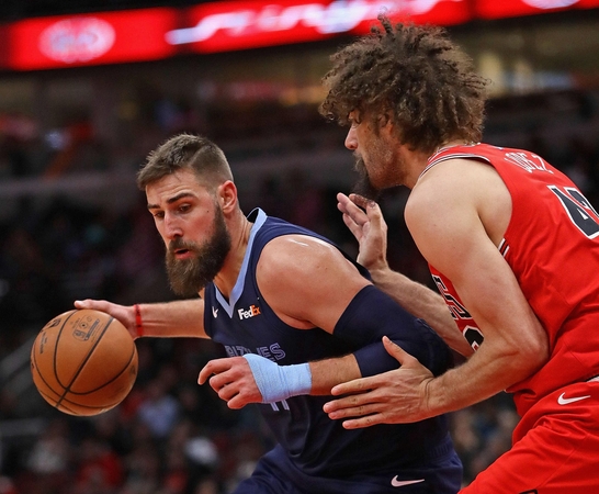 „Grizzlies“ trenerio nuostaba: J. Valančiūnas – geresnis, nei mes galvojome