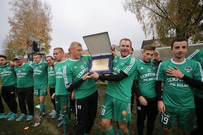 Kazlų Rūdos "Šilas" triumfavo 1-ojoje lygoje