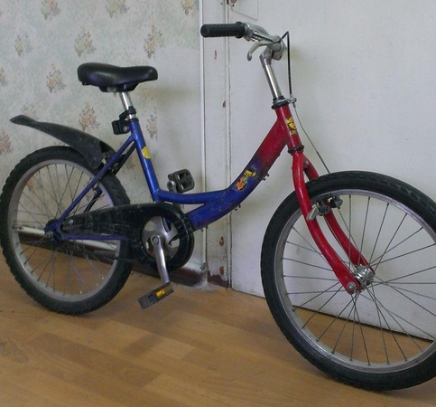 Ieškomas vaikiško dviračio savininkas