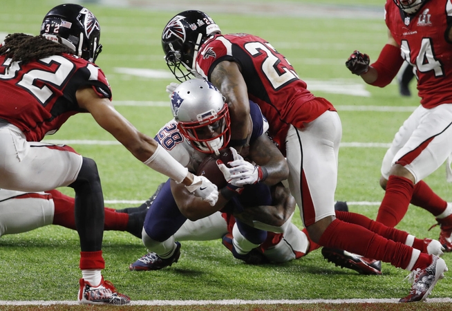 NFL čempionais tapo „New England Patriots“ klubas