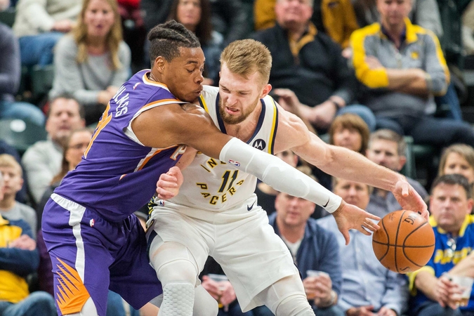 NBA: D. Sabonis prisidėjo prie „Pacers“ pergalės