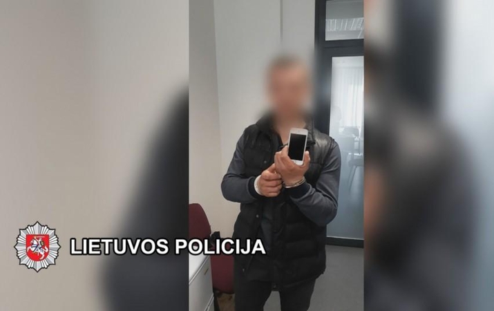 Sulaikytas telefonus iš nepilnamečių vogęs vyras
