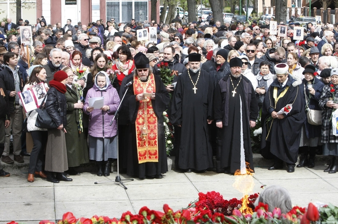 Gegužės 9-oji Klaipėdoje – su maldomis
