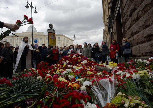 Sankt Peterburgo sprogdintojas galėjo būti panaudotas kaip „gyva bomba“