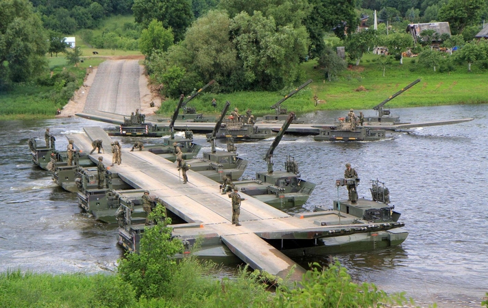 NATO pratybos prieš Rusijos sienų kelia susirūpinimą Maskvai