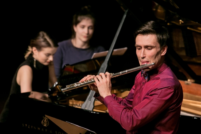 Koncertų salėje skambėjo jaunosios kartos atliekami kūriniai