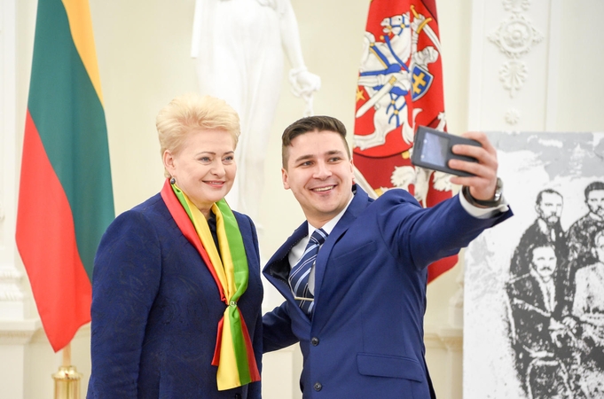 Dalia Grybauskaitė ir Donatas Vaičiurgis.