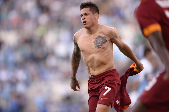 "AS Roma" susigrąžino Italijos futbolo čempionato lyderės poziciją