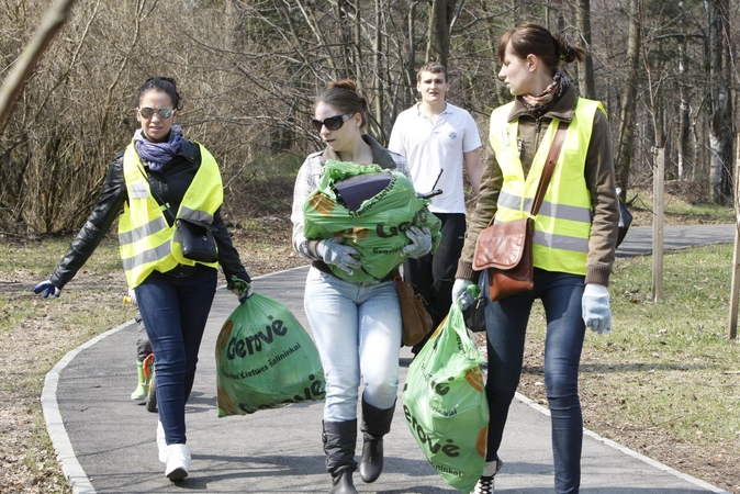 Tvarkymosi akcija – be nesklandumų 