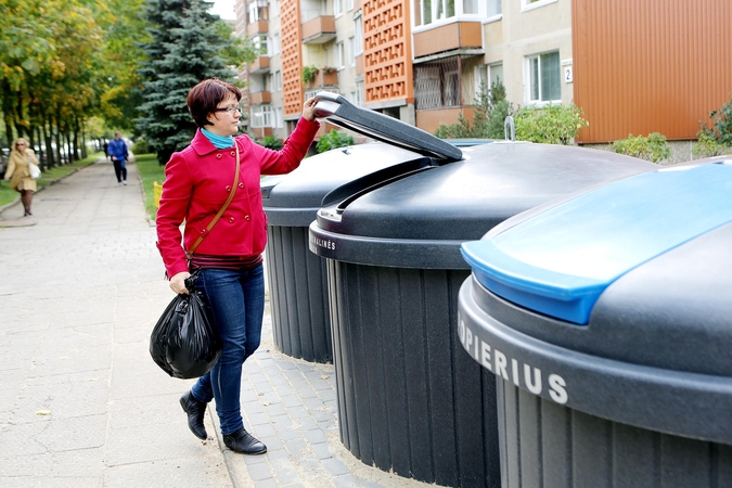 Miestiečiai raginami naudotis požeminėmis konteinerių aikštelėmis