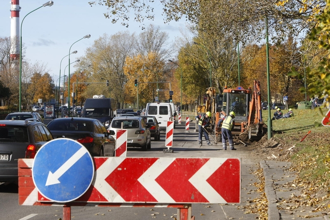 Remontuos Mokyklos gatvės dalį