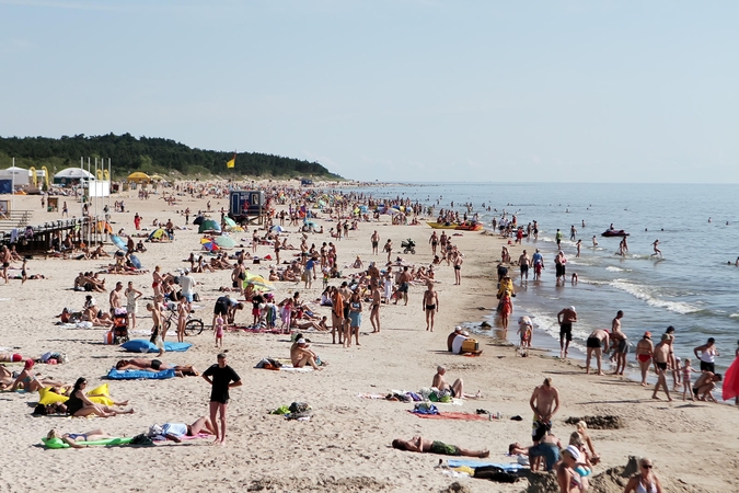 Palangos paplūdimiui tvarkyti planuojama naudoti Šventojoje iškastą smėlį