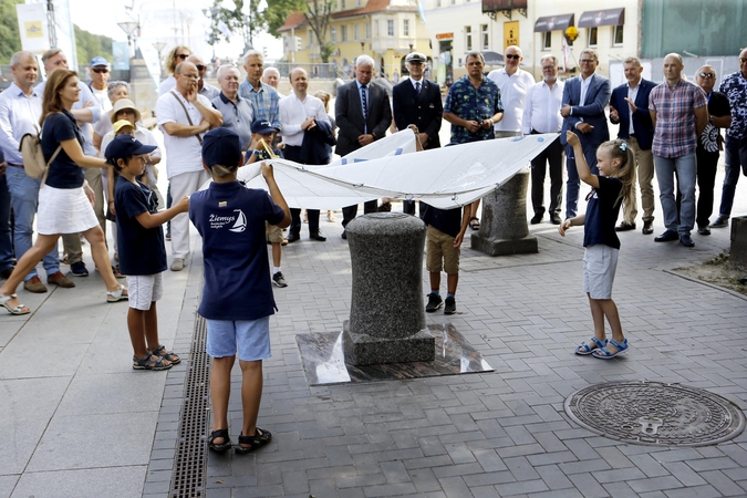 Buriuotojui B. Rožinskui – atminimo knechtas Klaipėdoje