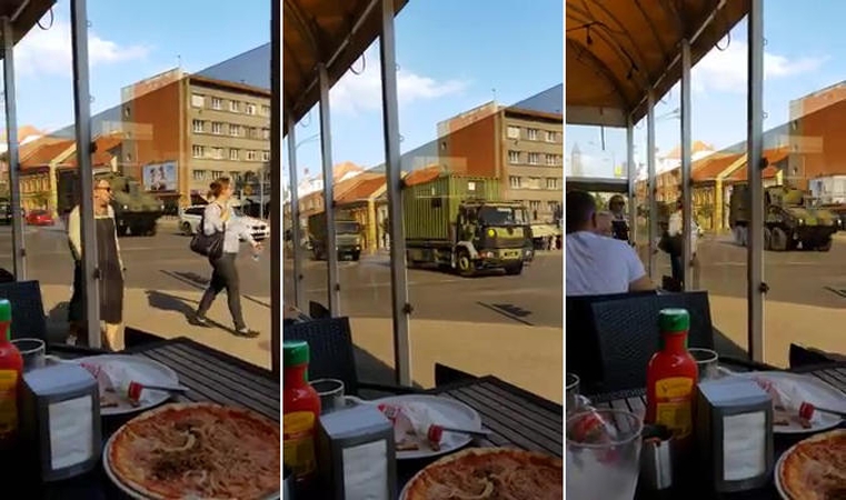 Klaipėdiečius šiurpino kariškiai