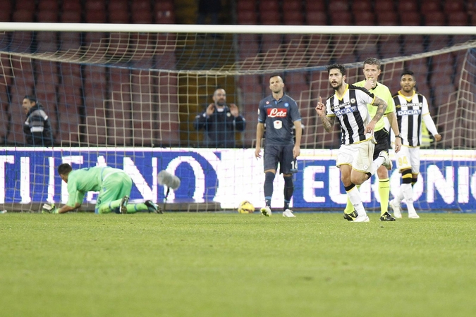 "Napoli" klubas iškopė į Italijos futbolo taurės ketvirtfinalį