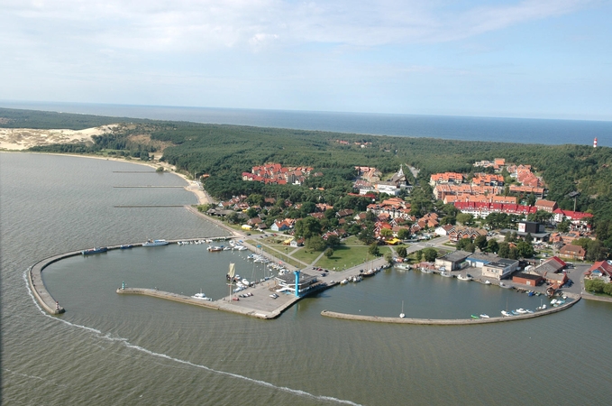 Nida kol kas nepasirengusi priimti laivų