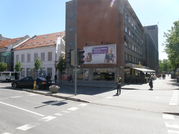 Uostamiesčio centre perėjoje nutrenktas vyras