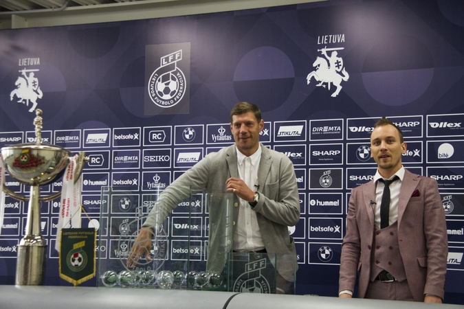Ištraukti LFF taurės aštuntfinalio burtai