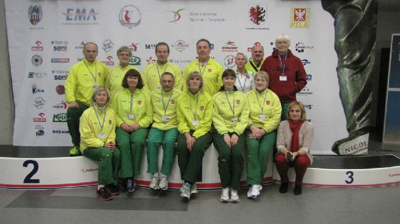 Europos čempionate veteranai iškovojo dar du medalius