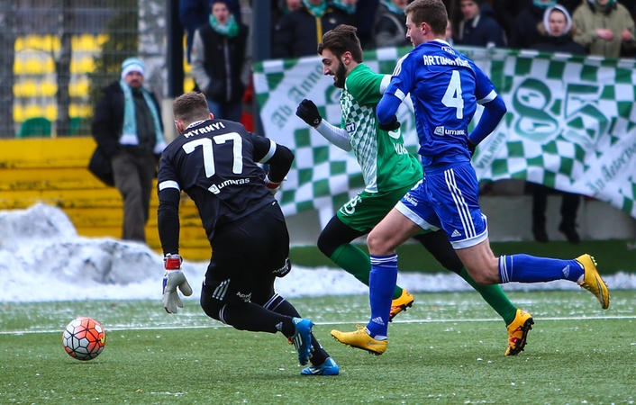 Vilniaus „Žalgiris“ iškovojo ketvirtą pergalę A lygoje