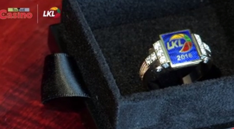 LKL pristatė čempionų žiedus