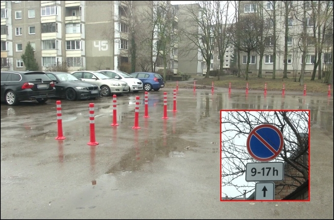 Kauniečių kiemuose – nauja tvarka: stojo į kovą su vairuotojais