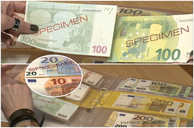 Nauji euro banknotai jau pakeliui: kas keisis?