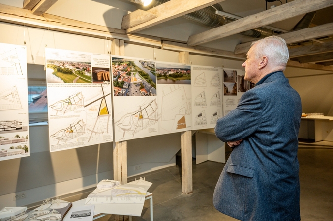 Ekspertai vertina architektų idėjas Kauno senamiesčio prieigoms: išrinks geriausiųjų trejetuką