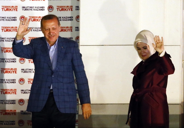 Turkijos prezidento rinkimus laimėjęs R. T. Erdoganas žada „naują erą“