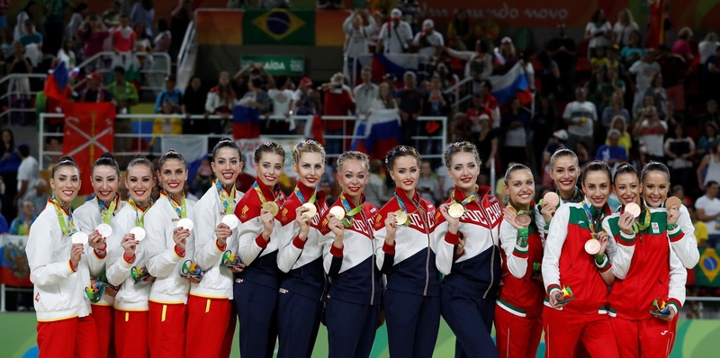 Penktasis iš eilės Rusijos triumfas meninės gimnastikos varžybose